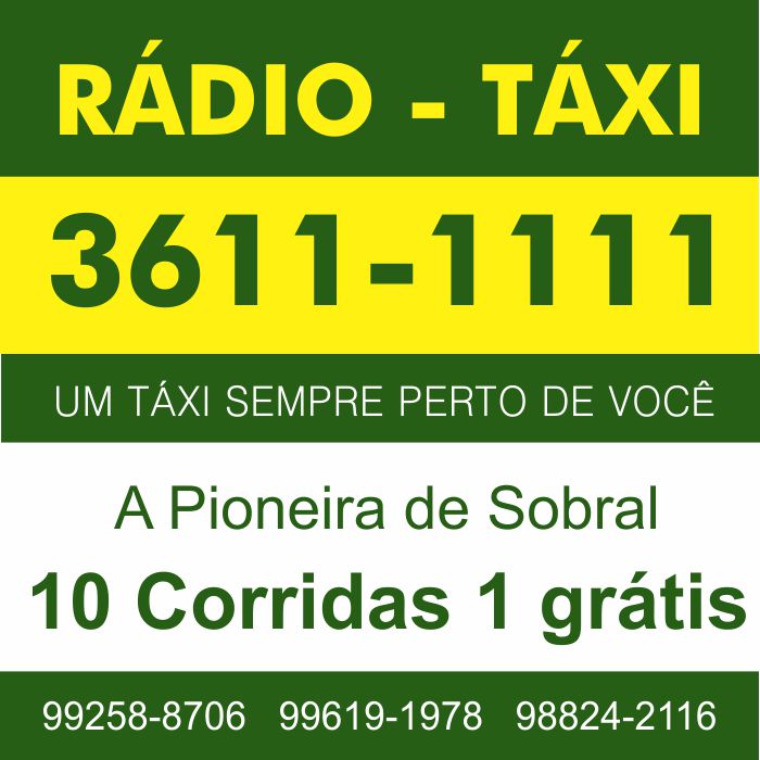 RÁDIO – TÁXI - SOS Imóveis Brasil